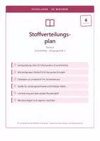 Vorschau - Lehrpläne/Lehrermaterial - Stoffverteilungsplan Deutsch 4 Grundschule - Deckblatt