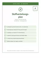 Vorschau - Lehrpläne/Lehrermaterial - Stoffverteilungsplan HSU 4 Grundschule - Deckblatt