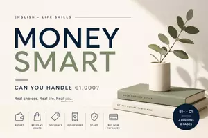 Προεπισκόπηση - Σειρά μαθημάτων - MONEY SMART: Can You Handle €1,000? - Εξώφυλλο