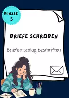 Vorschau - Arbeitsblätter - Einen Briefumschlag beschriften - Deckblatt