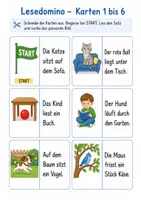 Vorschau - Spiele - Lesedomino - Klasse 2 mit Lösungen - Seite 3
