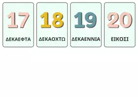 Προεπισκόπηση - Υποστηρικτικό υλικό / Ειδική αγωγή - Flashcards 1 to 20 - Σελίδα 2