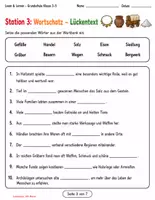 Vorschau - Stundenentwürfe - Die Hallstatt-Kultur – Sachtext, Leseverständnis & Wortschatz | 6 Lernstationen + Lösungen | 3.–5. Klasse - Seite 3
