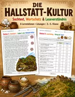 Vorschau - Stundenentwürfe - Die Hallstatt-Kultur – Sachtext, Leseverständnis & Wortschatz | 6 Lernstationen + Lösungen | 3.–5. Klasse - Deckblatt