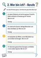 Vorschau - Arbeitsblätter - Leseförderung: Wer bin ich? - Klasse 5-6 mit Lösungen - Seite 2