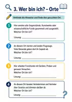 Vorschau - Arbeitsblätter - Leseförderung: Wer bin ich? - Klasse 5-6 mit Lösungen - Seite 3