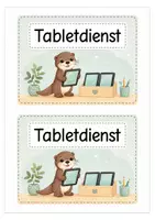 Vorschau - Präsentationen/Tafelbilder - Klassendienste Otter - Seite 1