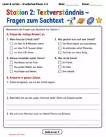 Vorschau - Stundenentwürfe - Der Urknall – Sachtext, Leseverständnis & Wortschatz | 6 Lernstationen + Lösungen | 3.–5. Klasse - Seite 2