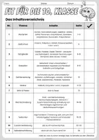 Vorschau - Arbeitsblätter - Wiederholung Deutsch - fit für Klasse 10 - Einstieg / Einführung in den Deutschunterricht / Abschluss Deutsch Klasse 9 - Übung für die Sommerferien (umfassendes Übungsheft und Lösungen) - Seite 3
