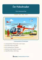 Vorschau - Arbeitsblätter - Der Hubschrauber – Lesespurgeschichte mit Rätselaufgaben (Klasse 8) - Seite 2