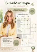 Vorschau - Arbeitsblätter - Beobachtungsbogen Klasse 1 – Basiskompetenzen zum Schulstart | Schuleingangsdiagnostik - Deckblatt