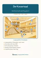 Vorschau - Arbeitsblätter - Der Konzertsaal – Lesespurgeschichte mit Rätselaufgaben (Klasse 8) - Seite 2