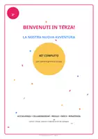 anteprima - Esercizi - Kit accoglienza classe 3ª – 5 giorni - Pagina di copertina