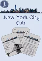 Vorschau - Arbeitsblätter - New York City Quiz - Stationenlernen & Lösungen - Deckblatt