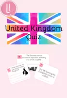 Vorschau - Arbeitsblätter - United Kingdom Quiz - Arbeitsblätter & Lösungen - Deckblatt