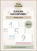 Vorschau - Arbeitsblätter - Materialpaket ZR10 - Ziffern schreiben - das ganze Jahr - FRÜHLING/SOMMER/HERBST/WINTER - Klettaufgaben (TEACCH) - Seite 2