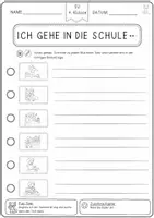 Vorschau - Arbeitsblätter - Verkehrserziehung Klasse 4 – Arbeitsblätter - Seite 2