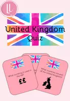 Vorschau - Arbeitsblätter - United Kingdom Quiz - Stationenlernen & Lösungen - Deckblatt