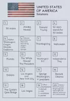 Vorschau - Arbeitsblätter - U.S.A. Quiz - Arbeitsblätter & Lösungen - Seite 3