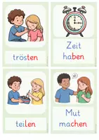 Vorschau - Bildkarten - Begleitmaterial - Das kleine WIR in der Schule - Bildkarten & Ablaufskizze - Seite 2