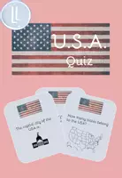 Vorschau - Arbeitsblätter - U.S.A. Quiz - Stationenlernen & Lösungen - Deckblatt
