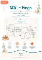 Vorschau - Spiele - Mein Name: NORI Bingo-Spiel I für Kindergarten, Vorschule, Anfangsunterricht, Inklusion & Förderschule - Deckblatt