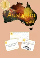 Vorschau - Arbeitsblätter - Australia Quiz - Arbeitsblätter & Lösungen - Deckblatt