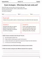 Vorschau - Arbeitsblätter - Prüfungsstrategien Englisch Basisscreening Klasse 9–10 - Deckblatt