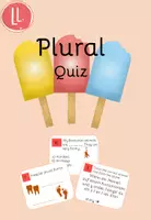 Vorschau - Arbeitsblätter - Plural Quiz - Arbeitsblätter & Lösungen - Deckblatt