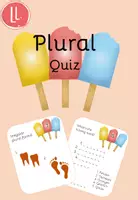 Vorschau - Arbeitsblätter - Plural Quiz - Stationenlernen & Lösungen - Deckblatt