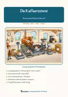 Vorschau - Arbeitsblätter - Die Kaffeerösterei – Lesespurgeschichte mit Rätselaufgaben (Klasse 8) - Seite 2