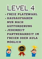 Vorschau - Poster - Spannendes Levelsystem für deine Klasse - Deckblatt