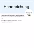 Vorschau - Stationenlernen - Buchstabenweg Stationsschilder - Seite 1