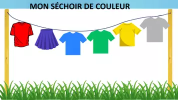 Aperçu - Feuilles d'exercices - Mon séchoir de couleur - Page de couverture