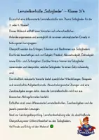 Vorschau - Fördermaterial/Inklusion - Lernzielkontrolle Satzglieder, Deutsch, Klasse 3/4 - Seite 1