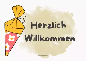 Vorschau - Mal- und Bastelvorlagen - Willkommenskärtchen Einschulung | Begrüssungsgeschenk | Einschulung 🏫🎈 - Seite 3