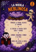 Vista previa - Hojas de trabajo - Actividades Halloween: La niebla neblinosa - página 3