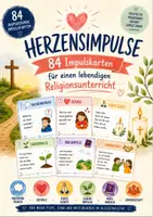 Vorschau - Arbeitsblätter - ❤️ Herzensimpulse – 84 Impulskarten für einen lebendigen Religionsunterricht - Deckblatt