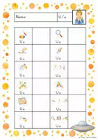 Vorschau - Unterrichtsreihen - Differenzierte Buchstabeneinführung - Buchstabe Uu - Seite 3
