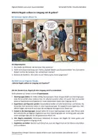 Vorschau - Arbeitsblätter - Welche Regeln sollten im Umgang mit KI gelten? - Ein Gruppenpuzzle - Deckblatt