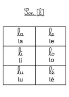 Aperçu - Apprentissages en autonomie - "Je lis, J'associe" : version SYLLABES (période 1) - Page 3