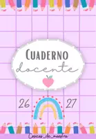 Vista previa - Para docentes: organización, planificación y formación - Cuaderno docente curso 2026 - 2027 - página 1