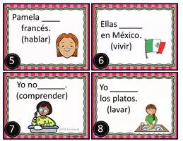 Vorschau - Stationenlernen - Imperfecto Tarjetas de Tareas: Spanische Aufgabenkarten - Seite 1