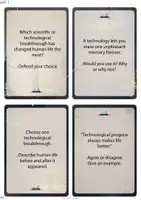 Vorschau - Unterrichtsreihen - Science and Technology – Talk & Think Cards | Englisch Oberstufe | Speaking & Discussion | Abitur - Seite 2