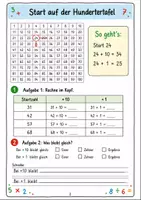 Vorschau - Stundenentwürfe - Mathematik Klasse 1 – Muster beim Kopfrechnen bis 100 Entdeckerheft Zahlen und Operationen - Seite 1