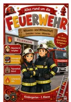 Vorschau - Arbeitsblätter - Alles rund um die Feuerwehr – Wissens- und Mitmachheft (Kita–1. Klasse) - Deckblatt