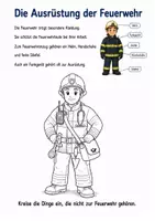 Vorschau - Arbeitsblätter - Alles rund um die Feuerwehr – Wissens- und Mitmachheft (Kita–1. Klasse) - Seite 3