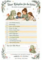 Vorschau - Mal- und Bastelvorlagen - Der- Ruhe-Kompass-Winter-Weihnachten - Seite 3