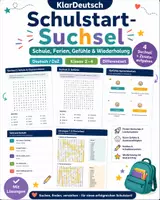 Vorschau - Arbeitsblätter - Schulstart-Suchsel – Deutsch & DaZ - Deckblatt