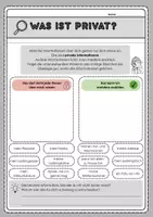 Vorschau - Arbeitsblätter - Materialpaket Digitale Grundbildung: Chat-Detektiv*innen: Was kann ich teilen? - Seite 2